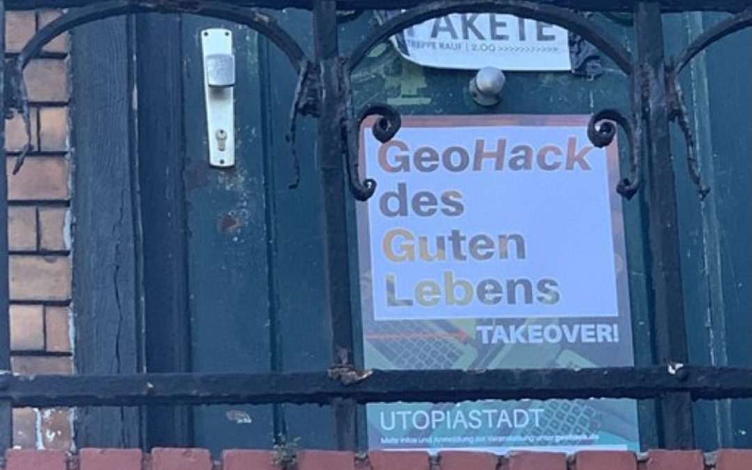 Wir waren Preisträger beim GeoHack des Guten Lebens – TAKEOVER